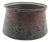 Antique Hand Hammered Copper Jam Pot Basin, French Country Farmhouse, 14.5" For Sale