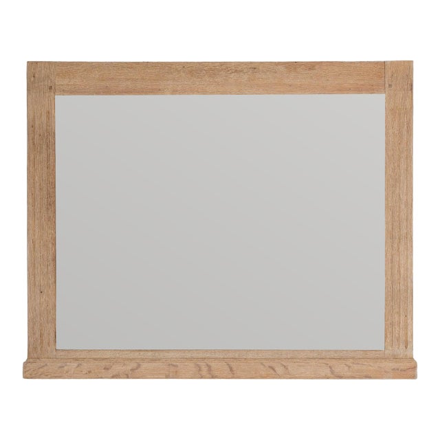 1900s French Oak Mirror For Sale