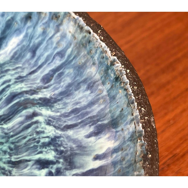 Ceramic Mid-Century Modern Danish Studio Pottery Candeholder by Else Und Henry Nielsen for Henri Keramik, 1960s For Sale - Image 7 of 17