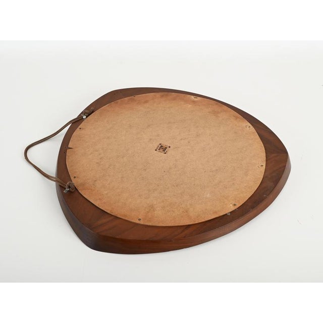 Mid-Century Oscar Mirror in Teak by Campo e Graffi for Home Torino, Italy, 1958 For Sale - Image 6 of 18