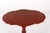 Antique Mahogany Tripod Table: Scalloped Edge Wine Table, 1890s For Sale - Image 3 of 9