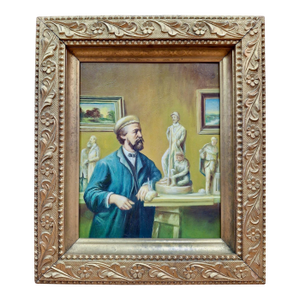 Portrait of John Rogers, a Sculptor for the Common Man