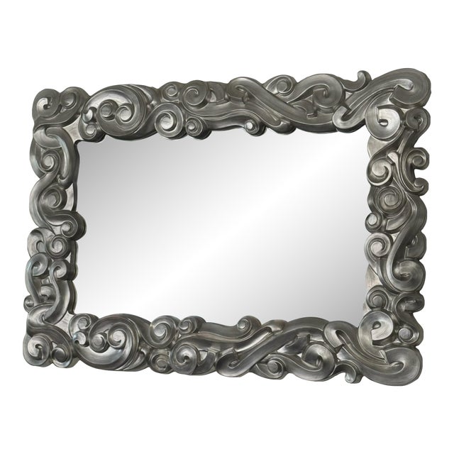 Baroque Style Resin Mirror For Sale