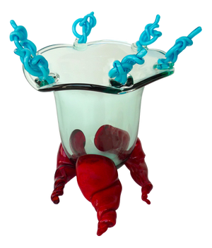 Gis Vase by Luigi Serafini for Muranese Vetraria Company
