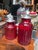 Pair of 1970s Red Glass Jars With Silver Bunny Lids For Sale In Atlanta - Image 6 of 7