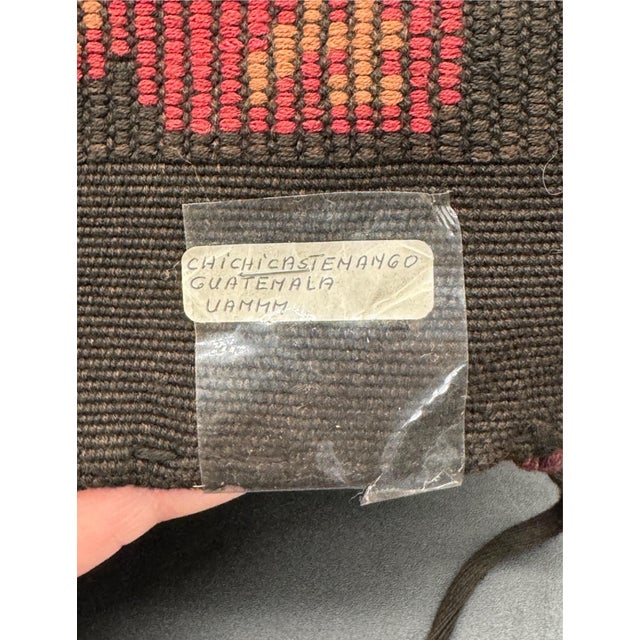 Authentic Mayan Huipil Panel. Beautifully unique vintage huipil panel, pure art. Originating from the Chichicastenango (...