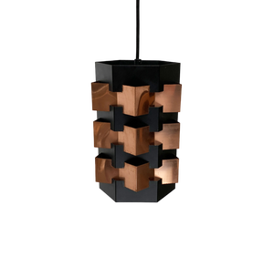 Mid-Century Danish Copper Pendant from Lyfa, 1960s