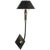 Turlington Large Sconce in Bronze and Hand-Rubbed Antique Brass with Bronze Shade Designer: Thomas O'Brien Height: 23.75"...