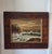 Capture the sublime power of the ocean with this dramatic 19th-century maritime oil painting on board. Presenting a moody,...