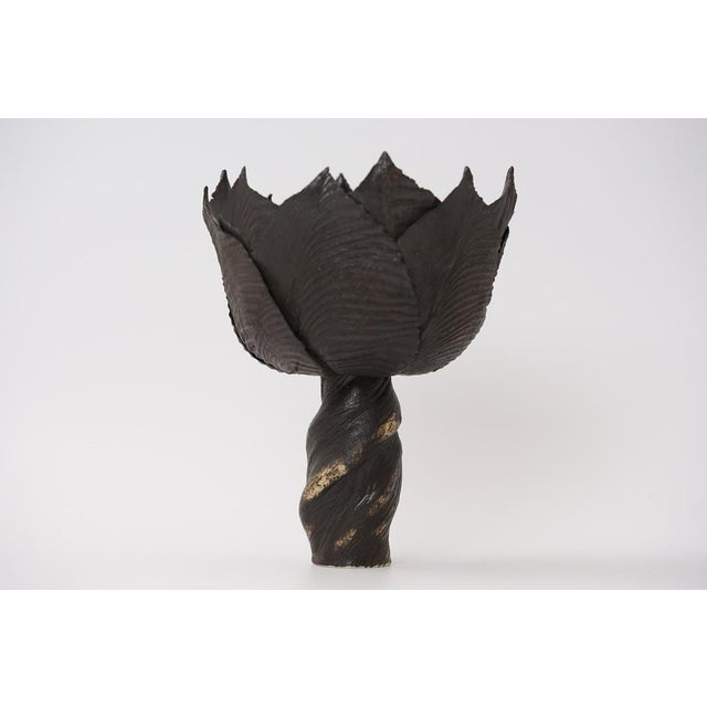 1980s Large Porcelain Bud Vase by Johannes Gebhardt, 1970s For Sale - Image 5 of 18