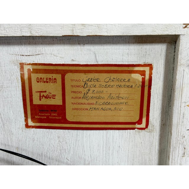 Alejandro Aróstegui “Cráter Chatarra” Mixed-Media Still Life, 1979 For Sale - Image 9 of 18