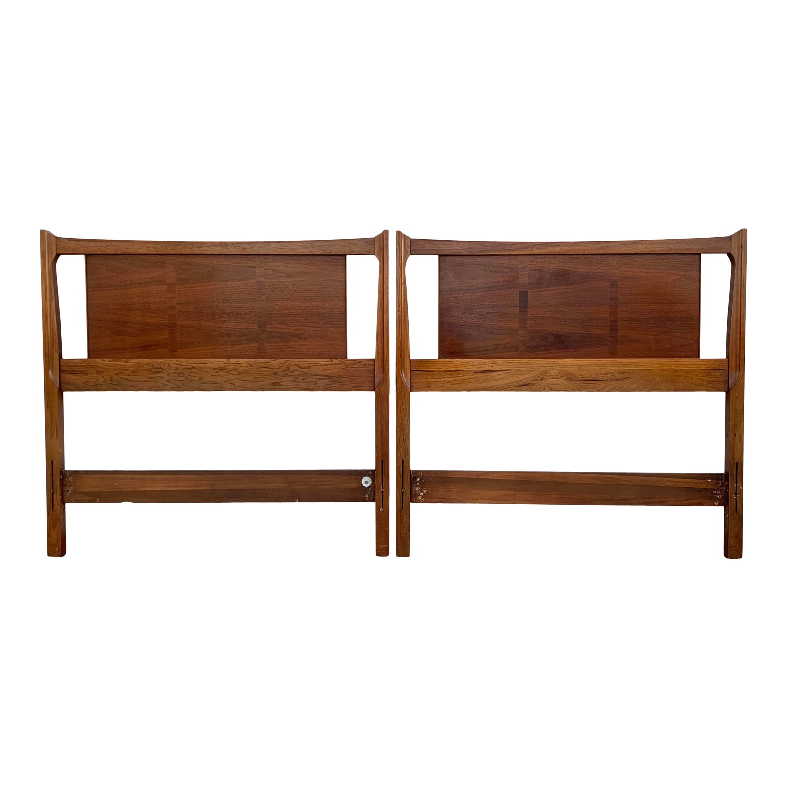 1950s MidCentury Modern Thomasville Twin Headboards a Pair Chairish