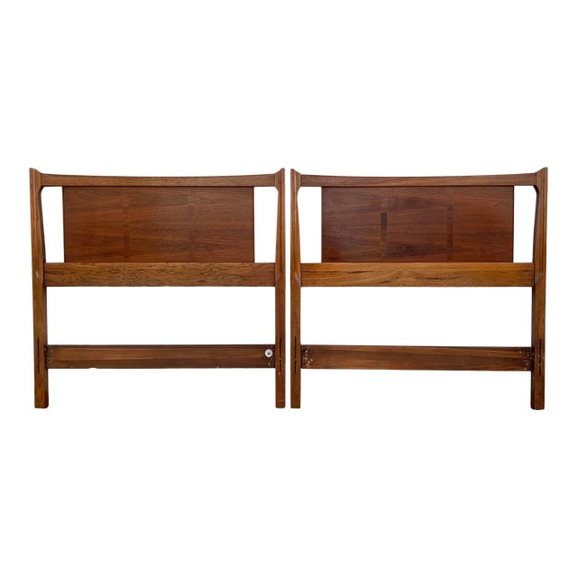 1950s Mid Century Modern Thomasville Twin Headboards A Pair