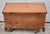 Farmhouse Vintage Doveatiled Pine Trunk Farmhouse Stye Blanket Chest Storage For Sale - Image 3 of 15