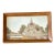 Framed Vintage Sand Art of Whippingham Church Isle of Wight For Sale