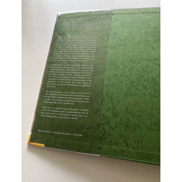 Abstract Helen Frankenthaler by Barbara Rose 1st Edition 1970 Painting Robert Motherwell For Sale - Image 3 of 12