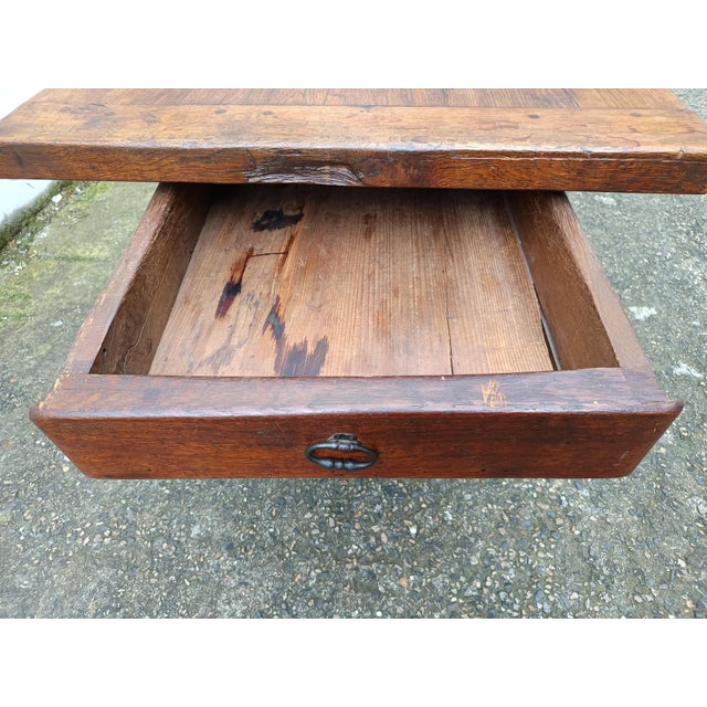Farmhouse Table in Oak For Sale - Image 15 of 18