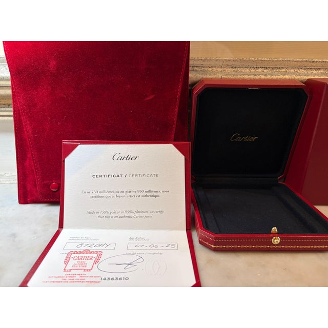 Cartier 18ct Yellow Gold Santos De Cartier Necklace 23g For Sale - Image 6 of 10