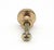 Vintage 0.625 In. Brass Concentric Cabinet Drawer Knob For Sale - Image 4 of 4