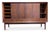 Mid-Century Modern 1950s S. Trane and Son Odense Rosewood Credenza, Atrributed For Sale - Image 3 of 7