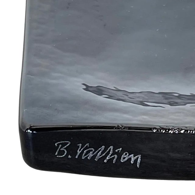 Vintage Kosta Boda Bertil Vallien Art Glass Dish For Sale In Los Angeles - Image 6 of 8