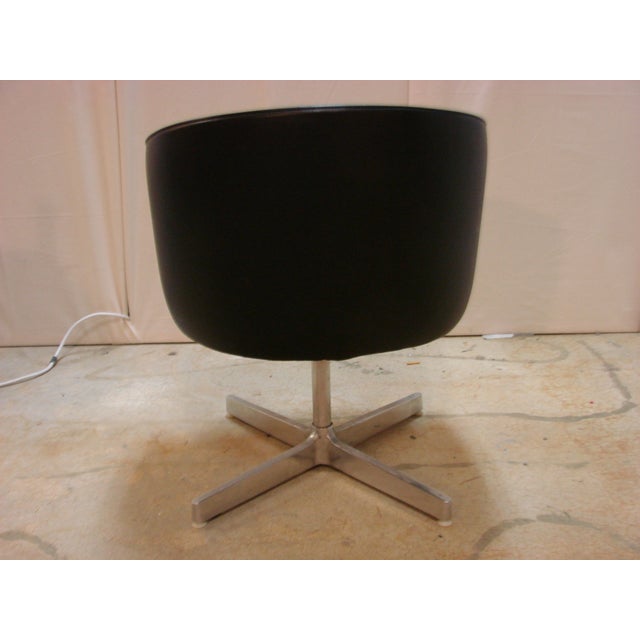 Vintage Jansko Black Swivel Desk Chair Chairish