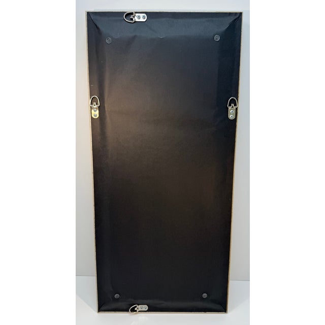 Set of Three Colorful Antique French Majolica Tiles Framed Together For Sale - Image 12 of 12