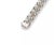 8.47ct Diamond Multicolor Sapphire 12mm Wide 14k White Gold Bracelet For Sale - Image 4 of 5