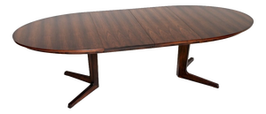 Vintage Danish Extending Dining Table from Bernhard Pedersen & Søn, 1960