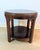 Drexel Heritage Drexel Heritage Chinese Chippendale Banded Mahogany Side Table Round For Sale - Image 4 of 9