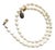 Freshwater Pearl Beaded Necklace With Vintage Sterling Silver Clasp For Sale