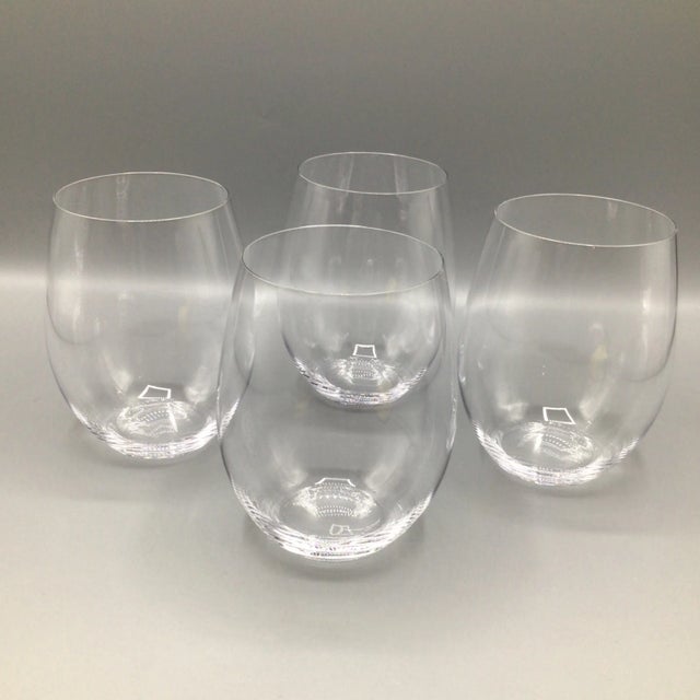 Riedel Stemless Crystal Wine Glasses-Set of 4 For Sale - Image 13 of 13