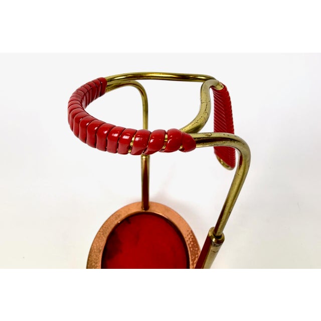 1960s Mid-Century Bottle Wine Rack with Music Box, 1960s For Sale - Image 5 of 9