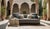 Serene Outdoor Sofa 91" – Bouclé All-Weather Gray Fabric For Sale In Chicago - Image 6 of 8