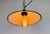 Industrial Petrol Enamel Factory Pendant Lamp, 1960s For Sale - Image 15 of 16