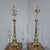 Metal Church Candlestick Table Lamps, 1920, Set of 2 For Sale - Image 7 of 7