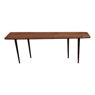 Vintage Danish Teak Coffee Table by Johannes Aasbjerg, 1950s For Sale