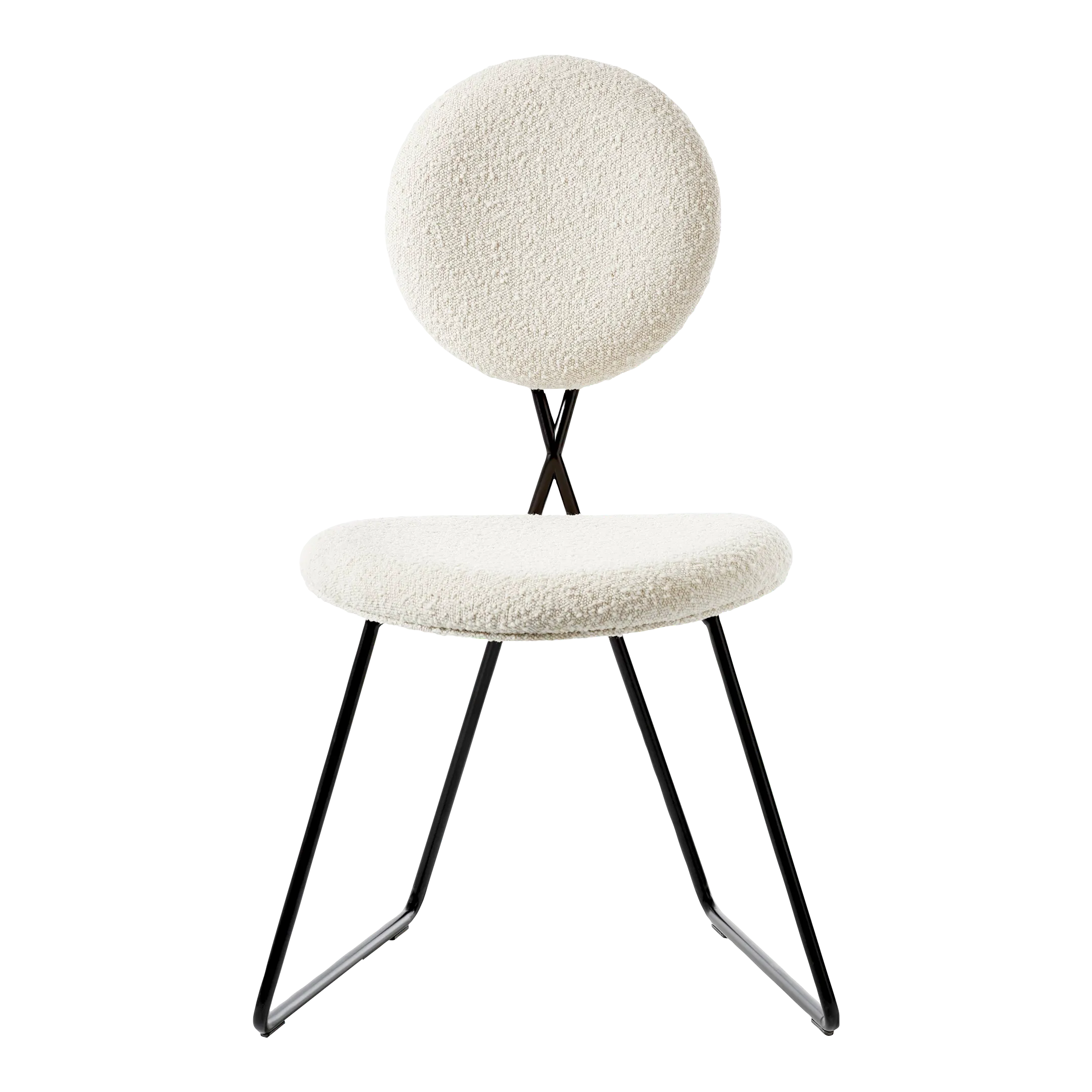 Jonathan Adler Caprice Dining Chair, Olympus Oatmeal | Chairish