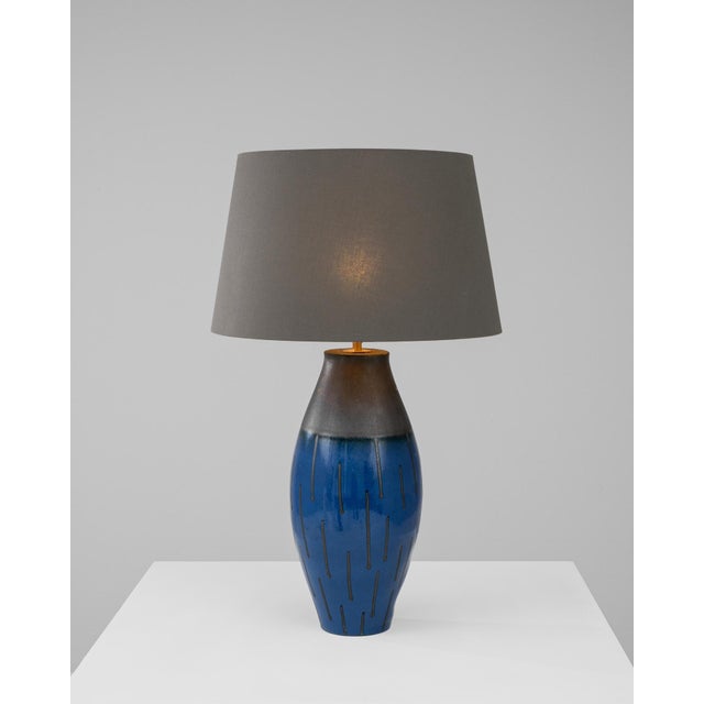 20th Century German Ceramic Table Lamp For Sale - Image 18 of 18