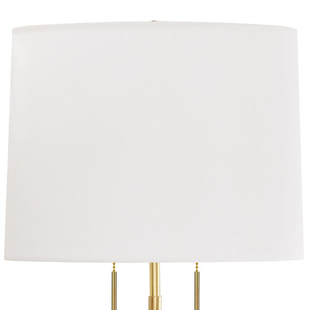 Traditional Southern Living Austen Table Lamp, Alabaster For Sale - Image 3 of 7