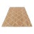 Modern Geometric Bohemian Jute Rug 2x3 Ft. For Sale