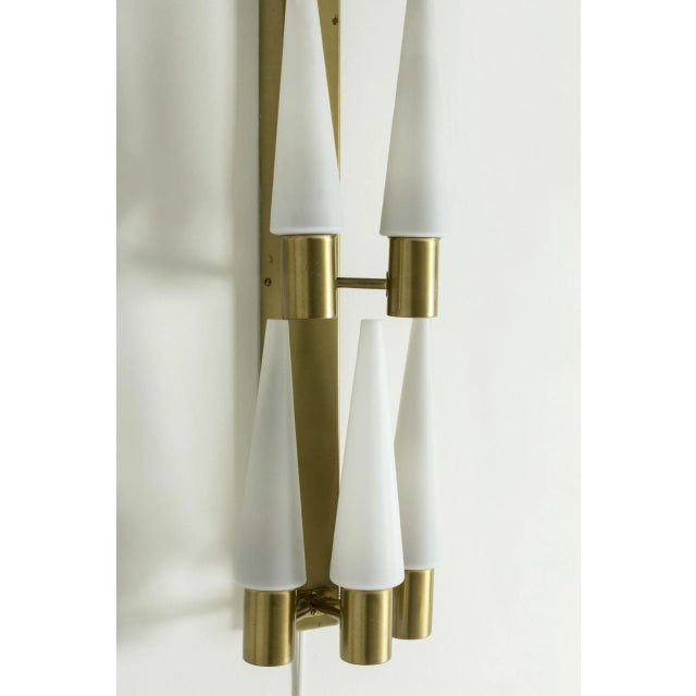 Gold Wall Chandelier by Hans-Agne Jakobsson For Sale - Image 8 of 14