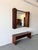1970s Vintage Norwegian Mirror with Cabinet, 1970s For Sale - Image 5 of 11