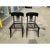 1990s 1990s Vintage Klismos Black Dining Chairs - a Pair For Sale - Image 5 of 5