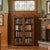 Wood Mission Bookcase / Curio Cabinet - Walnut (W1) For Sale - Image 7 of 11