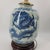 Vintage Chinoiserie Blue and White Dragon Ginger Jar Lamp | Wood Base | Coin Finial For Sale - Image 4 of 7