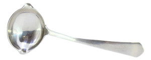 Silver Sauce Spoon with Handle