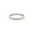 Contemporary 18ct White Gold Diamond Wedding Ring 0.39ct 2.27g, Size 4.5 For Sale - Image 3 of 5