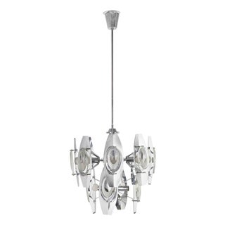 Chandelier Lamp by Oscar Torlasco for Stilkronen, 1960s For Sale