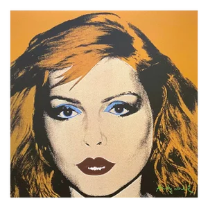 Andy Warhol Vintage 1986 Limited Edition Large Fine Art Lithograph Print " Debbie Harry " 1980